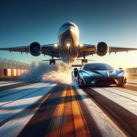 James May and Richard Hammond Reunite for Epic Car vs Plane Race