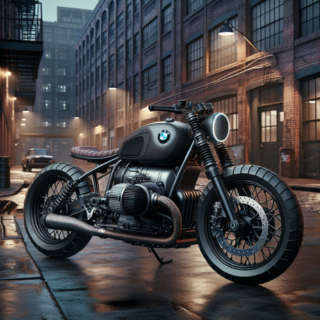 Custom BMW Boxer Bobber Merges R65 and R100 for Striking Build