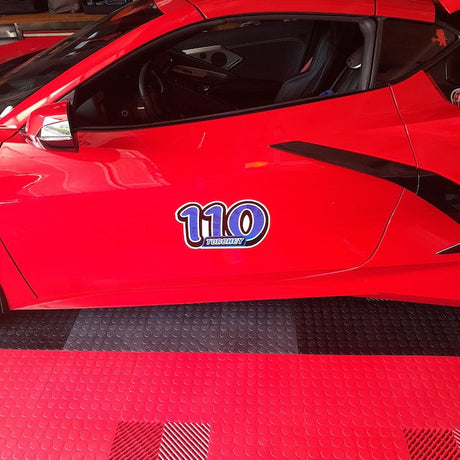 Custom Racing Number Stickers Decal | T20 Blue