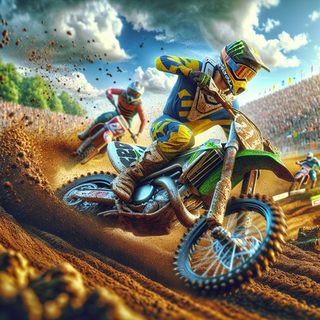 Febvre and Coenen Clash for Victory at MXGP of France