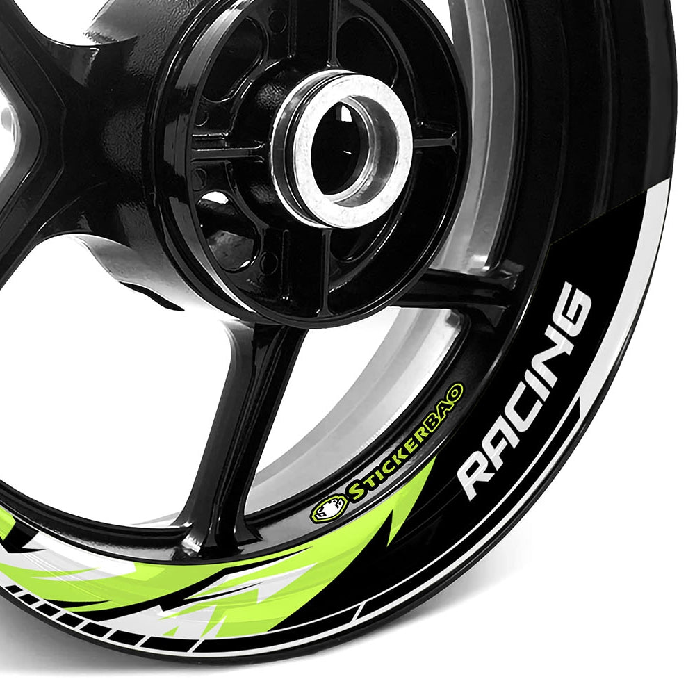 Stickerbao 2-Piece Vinyl Decal Wheel Rim Sticker