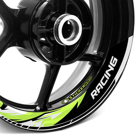 Stickerbao 2-Piece Vinyl Decal Wheel Rim Sticker