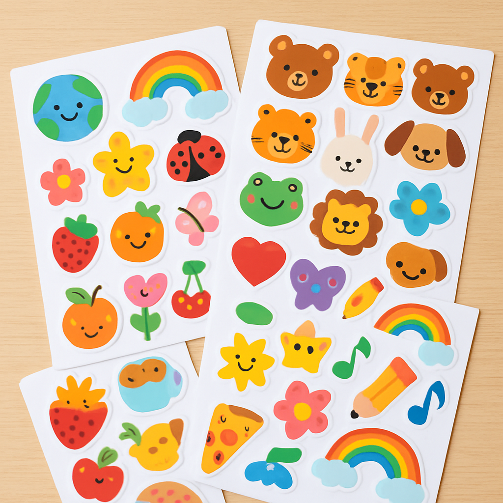 Custom Sticker Sheets - Glossy / Matte