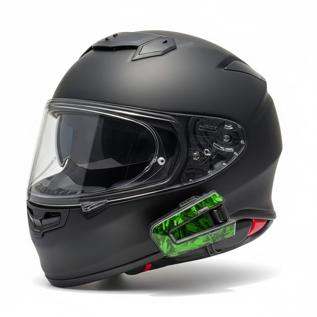 For Cardo Packtalk Edge Neo Pro Skin Stickers Graphics Decal Protection Forged Cardon Glossy Green