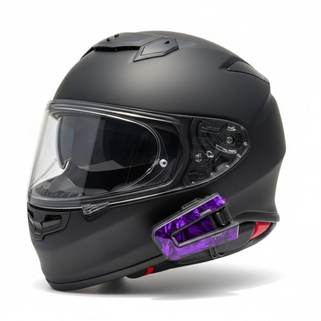 For Cardo Packtalk Edge Neo Pro Skin Stickers Graphics Decal Protection Forged Cardon Glossy Purple