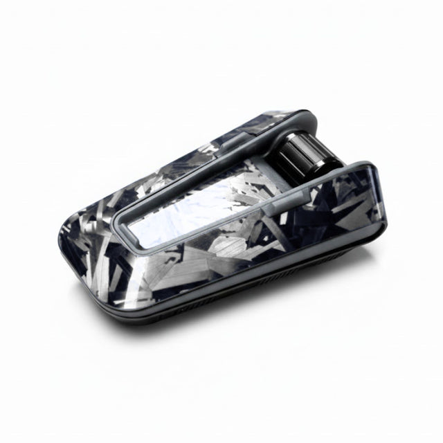 For Cardo Packtalk Edge Neo Pro Skin Stickers Graphics Decal Protection Forged Cardon Glossy Gray