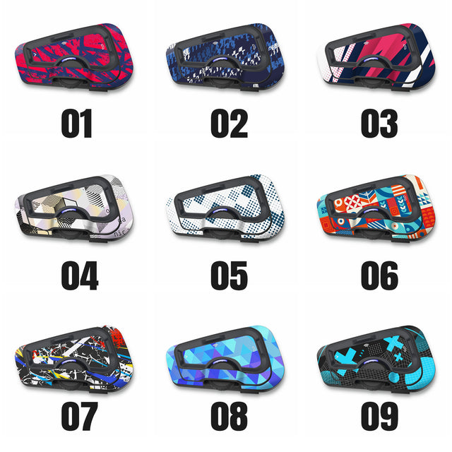 For Cardo Freecom 4X 2X Protection Skin Stickers Spark Radimix Decal FCX01-09 - StickerBao Wheel Sticker Store