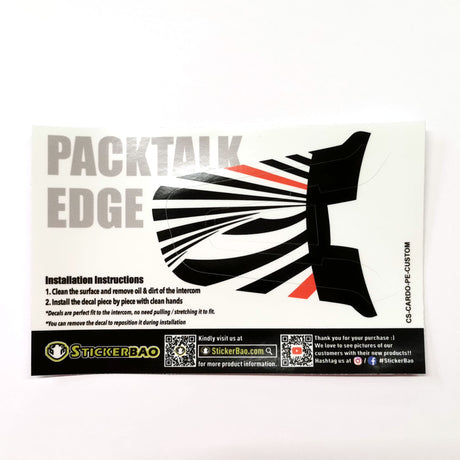 For Cardo Packtalk Bold Communication System Use Protection Graphics Decal Stickers - Color For Marquez Motegi 4 TC-1 - StickerBao Wheel Sticker Store