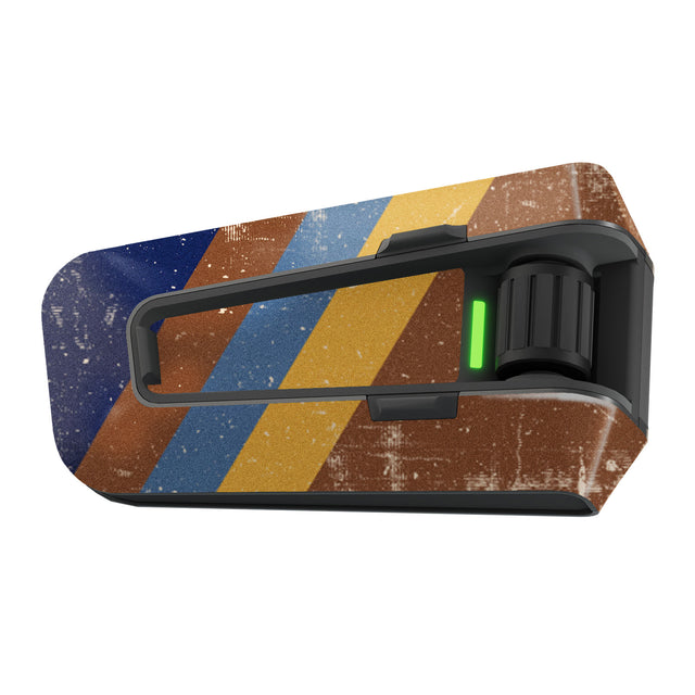 Para Cardo Packtalk Edge Neo, use calcomanías gráficas de protección retro: accesorios para motocicletas
