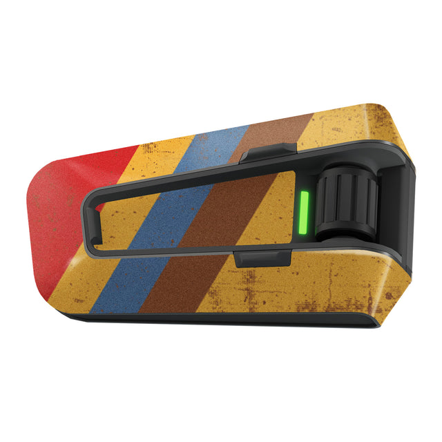 Para Cardo Packtalk Edge Neo, use calcomanías gráficas de protección retro: accesorios para motocicletas