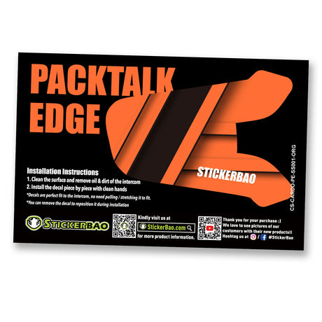 For Cardo Packtalk Edge Neo Use Protection Graphics Decal Stickers Tape- Motorcycle Accessories - StickerBao Wheel Sticker Store
