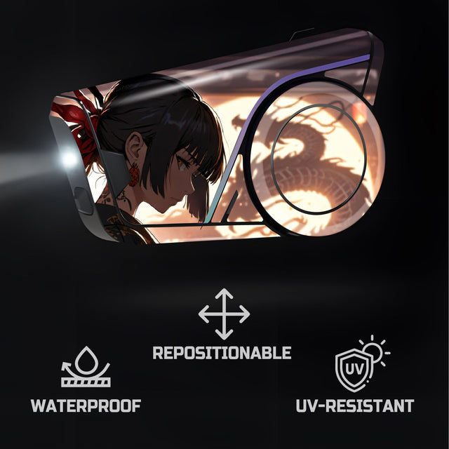 For Sena 60S Skin Stickers Communication System Protection Graphics Decal Dragon Psychic Motorcycle Accessories