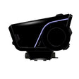 For Sena 60S Skin Stickers Communication System Protection Graphics Decal Solid Color Black Motorcycle Accessories