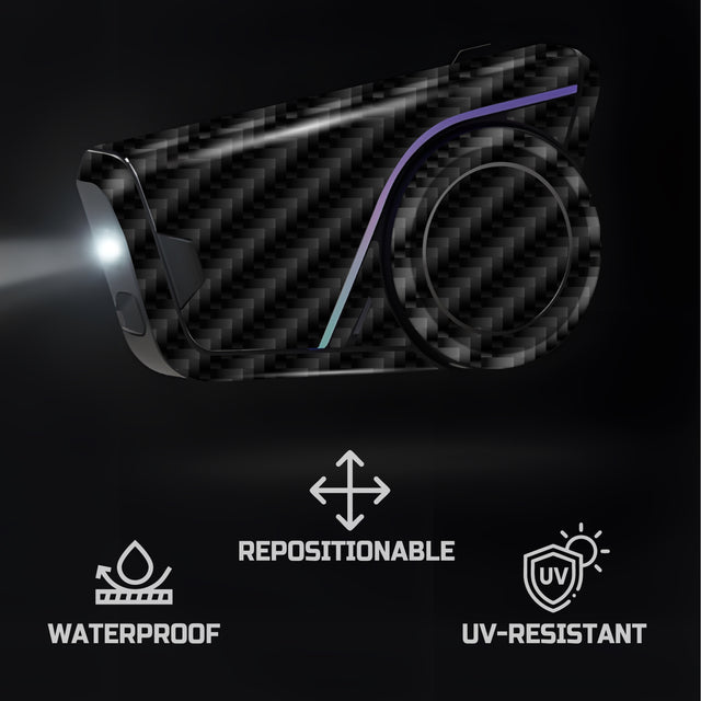 For Sena 60S Skin Stickers Communication System Protection Graphics Decal Carbon Fiber Motorcycle Accessories