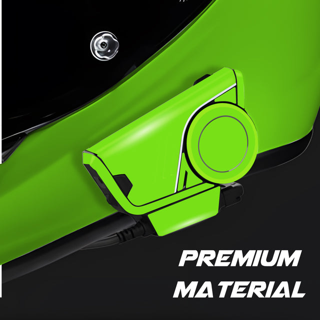 For Sena 60S Skin Stickers Communication System Protection Graphics Decal Solid Color Green Motorcycle Accessories