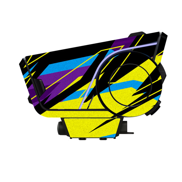 For Sena 60S Skin Stickers Communication System Protection Graphics Decal L23 Abstract Yellow Motorcycle Accessories