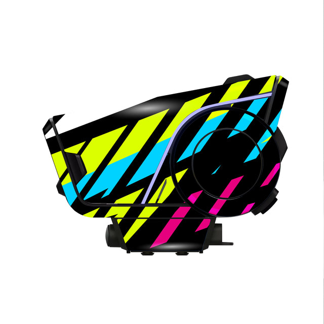 For Sena 60S Skin Stickers Communication System Protection Graphics Decal L24 Abstract Colorful Motorcycle Accessories