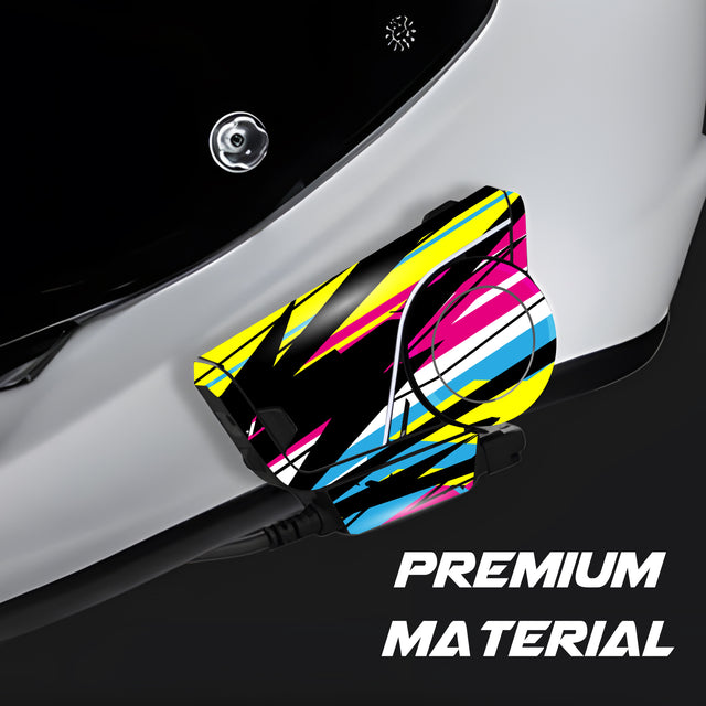 For Sena 60S Skin Stickers Communication System Protection Graphics Decal L25 Abstract Colorful Motorcycle Accessories