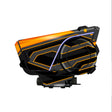 For Sena 60S Skin Stickers Communication System Protection Graphics Decal L27 Abstract Orange Black Motorcycle Accessories