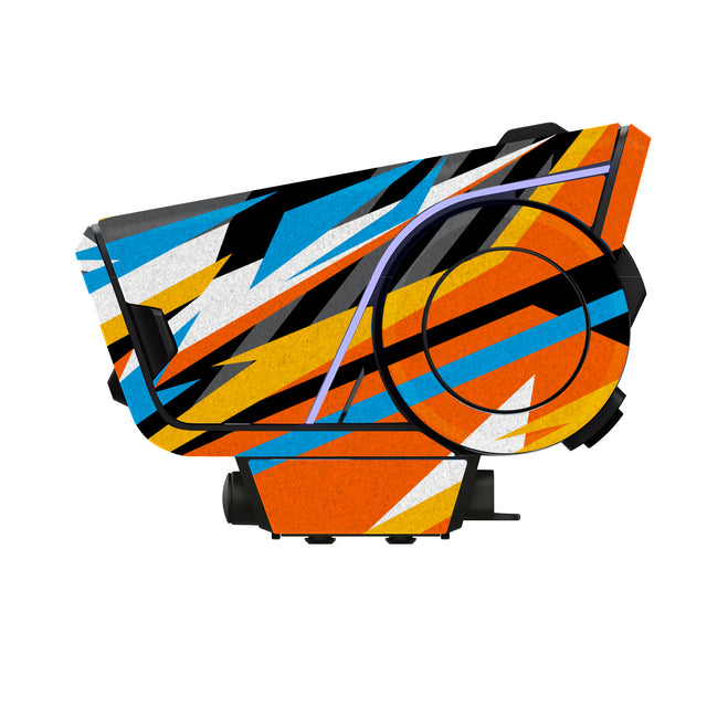 For Sena 60S Skin Stickers Communication System Protection Graphics Decal L28 Abstract Colorful Motorcycle Accessories