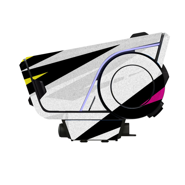 For Sena 60S Skin Stickers Communication System Protection Graphics Decal L31 Abstract Black White Motorcycle Accessories