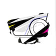 For Sena 60S Skin Stickers Communication System Protection Graphics Decal L31 Abstract Black White Motorcycle Accessories