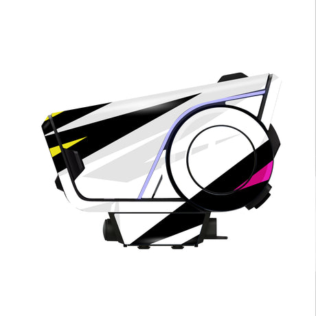 For Sena 60S Skin Stickers Communication System Protection Graphics Decal L31 Abstract Black White Motorcycle Accessories