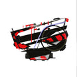 For Sena 60S Skin Stickers Communication System Protection Graphics Decal L34 Abstract Red White Motorcycle Accessories