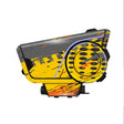 For Sena 60S Skin Stickers Communication System Protection Graphics Decal L39 Abstract Yellow Gray Motorcycle Accessories