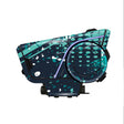 For Sena 60S Skin Stickers Communication System Protection Graphics Decal L40 Abstract Green Motorcycle Accessories
