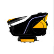 For Sena 60S Skin Stickers Communication System Protection Graphics Decal L42 Abstract Orange Black Motorcycle Accessories