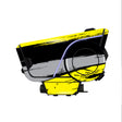 For Sena 60S Skin Stickers Communication System Protection Graphics Decal L47 Abstract Yellow Gray Motorcycle Accessories