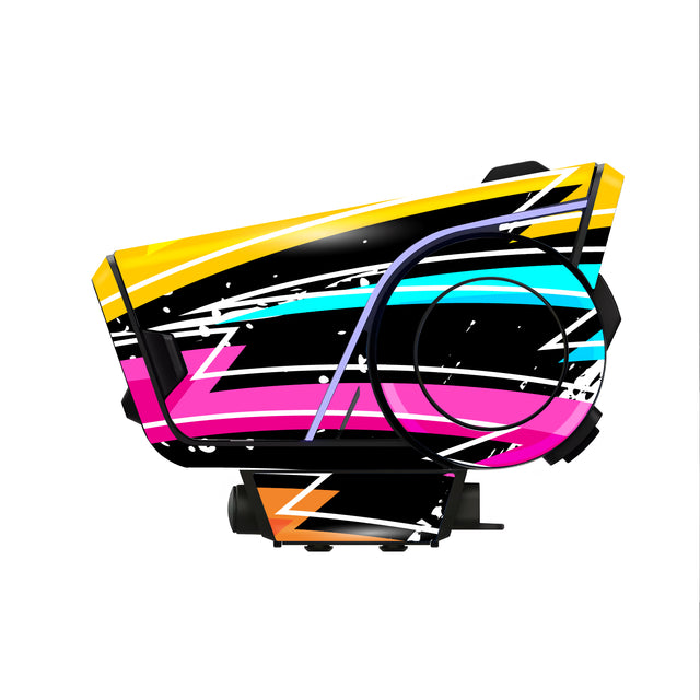 For Sena 60S Skin Stickers Communication System Protection Graphics Decal L48 Abstract Colorful Motorcycle Accessories