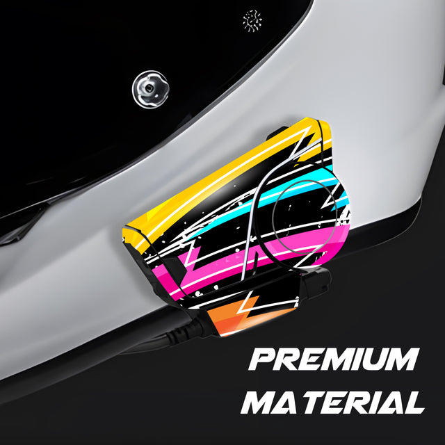 For Sena 60S Skin Stickers Communication System Protection Graphics Decal L48 Abstract Colorful Motorcycle Accessories