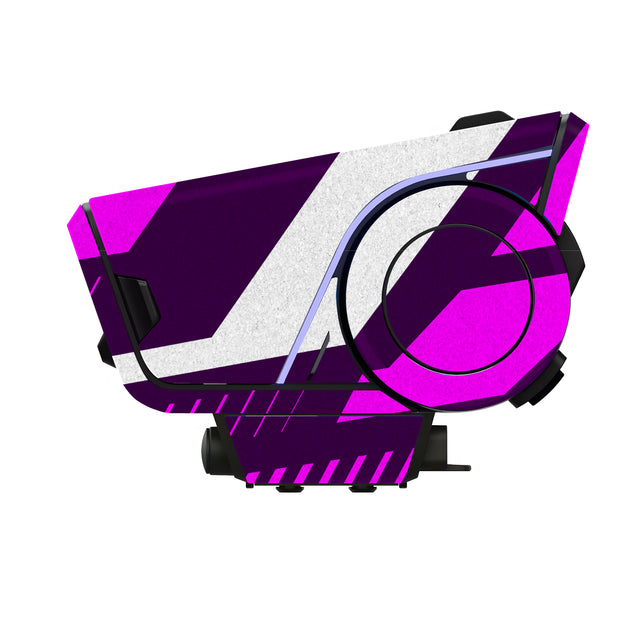 For Sena 60S Skin Stickers Communication System Protection Graphics Decal L51 Abstract Purple Motorcycle Accessories