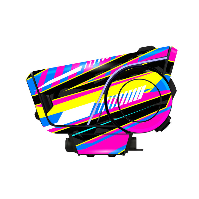 For Sena 60S Skin Stickers Communication System Protection Graphics Decal L52 Abstract Colorful Motorcycle Accessories