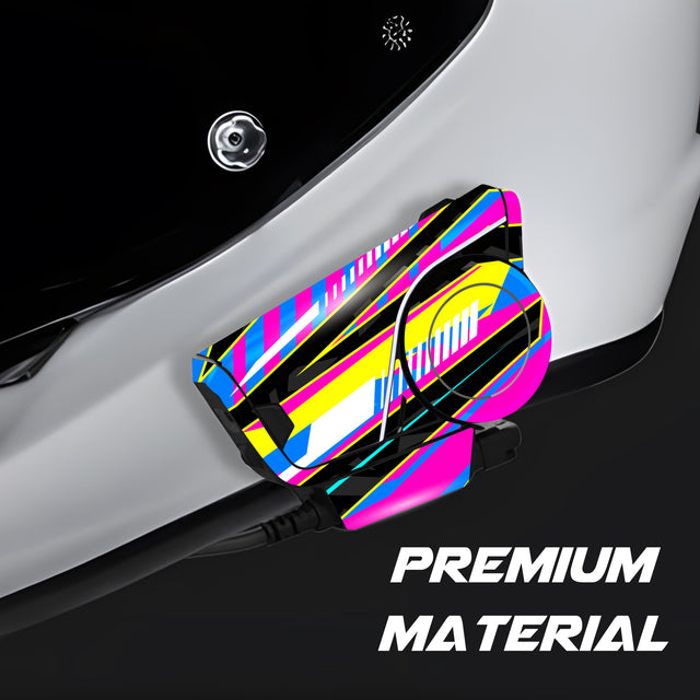 For Sena 60S Skin Stickers Communication System Protection Graphics Decal L52 Abstract Colorful Motorcycle Accessories