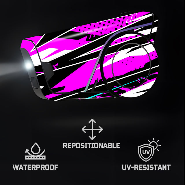 For Sena 60S Skin Stickers Communication System Protection Graphics Decal L53 Abstract Colorful Motorcycle Accessories