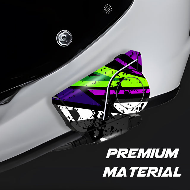 For Sena 60S Skin Stickers Communication System Protection Graphics Decal L61 Abstract Colorful Motorcycle Accessories