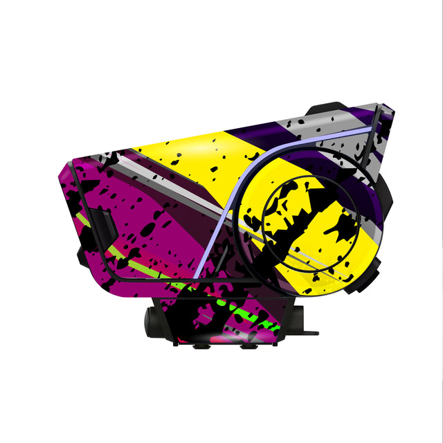 For Sena 60S Skin Stickers Communication System Protection Graphics Decal L62 Abstract Colorful Motorcycle Accessories