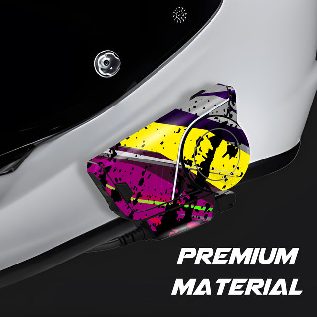 For Sena 60S Skin Stickers Communication System Protection Graphics Decal L62 Abstract Colorful Motorcycle Accessories