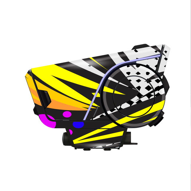 For Sena 60S Skin Stickers Communication System Protection Graphics Decal L67 Abstract Colorful Motorcycle Accessories