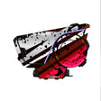 For Sena 60S Skin Stickers Communication System Protection Graphics Decal L69 Abstract Red White Motorcycle Accessories