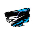 For Sena 60S Skin Stickers Communication System Protection Graphics Decal L82 Abstract Blue Black Motorcycle Accessories