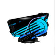 For Sena 60S Skin Stickers Communication System Protection Graphics Decal L83 Abstract Blue Black Motorcycle Accessories