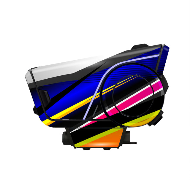 For Sena 60S Skin Stickers Communication System Protection Graphics Decal L84 Abstract Colorful Motorcycle Accessories