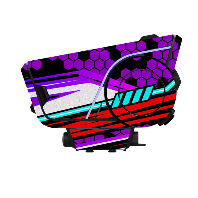 For Sena 60S Skin Stickers Communication System Protection Graphics Decal L91 Abstract Colorful Motorcycle Accessories