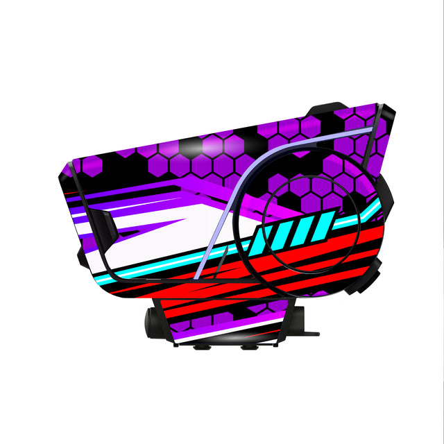 For Sena 60S Skin Stickers Communication System Protection Graphics Decal L91 Abstract Colorful Motorcycle Accessories