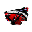 For Sena 60S Skin Stickers Communication System Protection Graphics Decal L93 Abstract Red Black Motorcycle Accessories