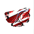 For Sena 60S Skin Stickers Communication System Protection Graphics Decal L95 Abstract Red White Motorcycle Accessories